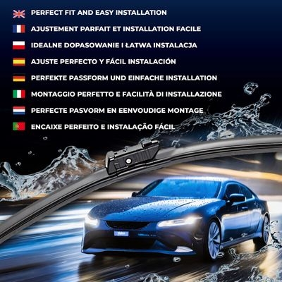 雨刮片 优静一对装，无骨